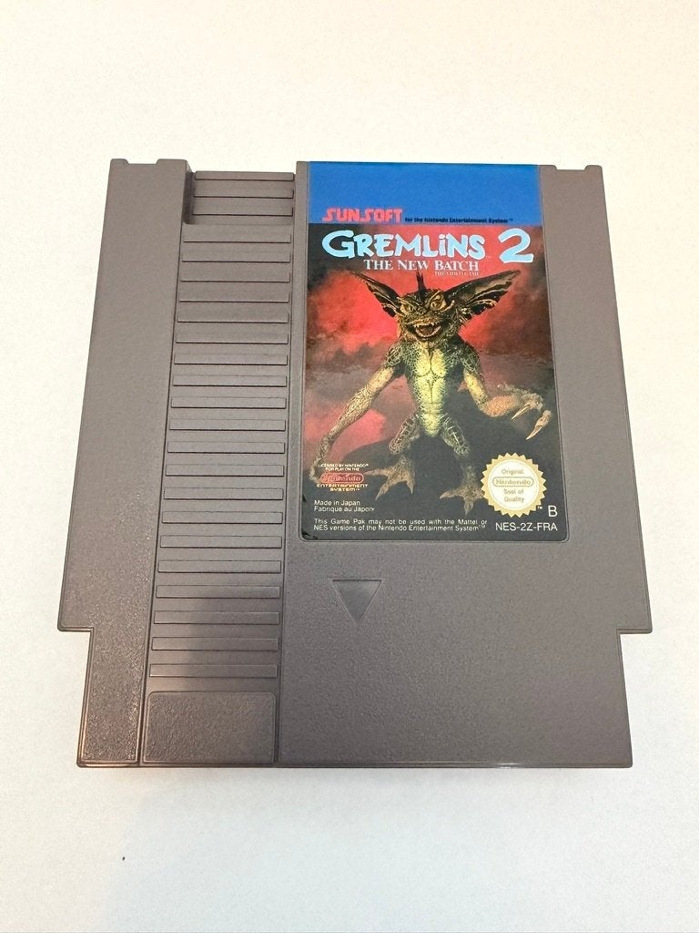Gremlins 2 Nintendo NES - losse cartridge, Spelcomputers en Games, Games | Nintendo NES, Gebruikt, Verzenden, 1 speler, Vanaf 3 jaar