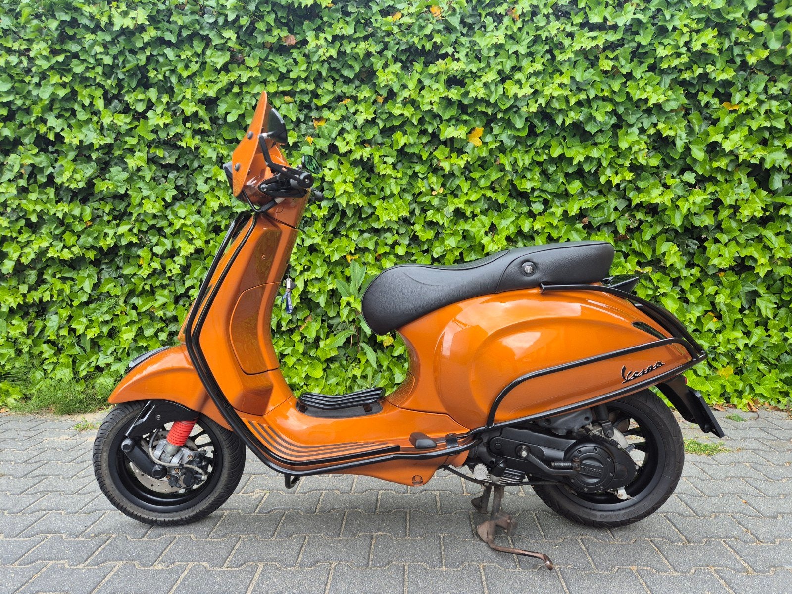 Vespa Sprint 2015 - Unieke Oranje Metallic Kleur, Ophalen, Benzine