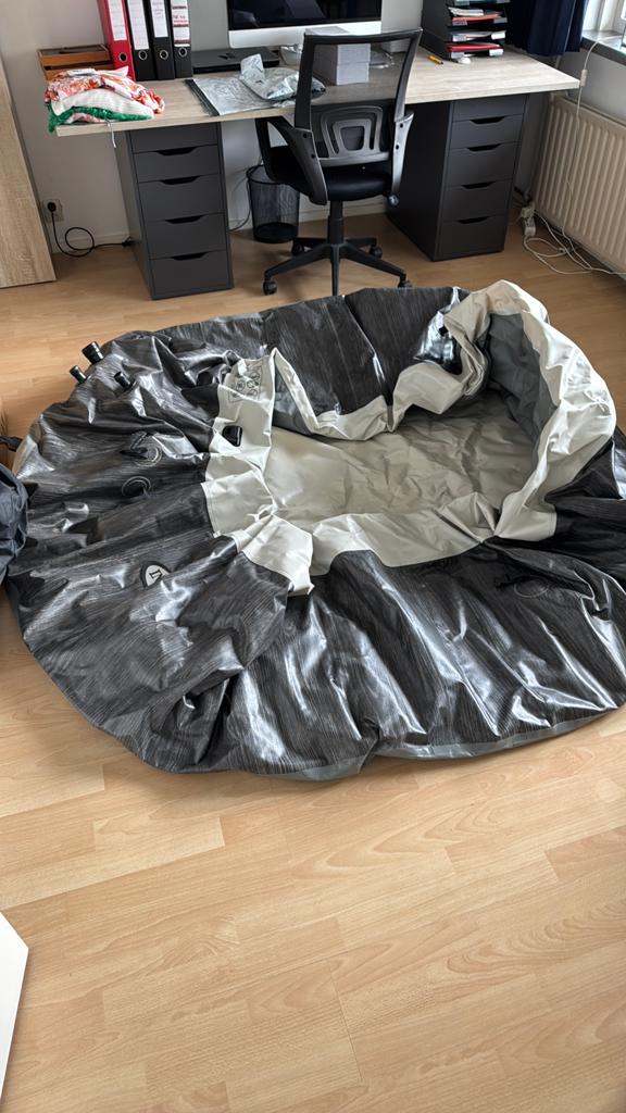 Intex PureSpa Greywood Deluxe Opblaasbare Jacuzzi, Tuin en Terras, Bubbelbaden en Hottubs, Zo goed als nieuw, Opblaasbaar, Filter