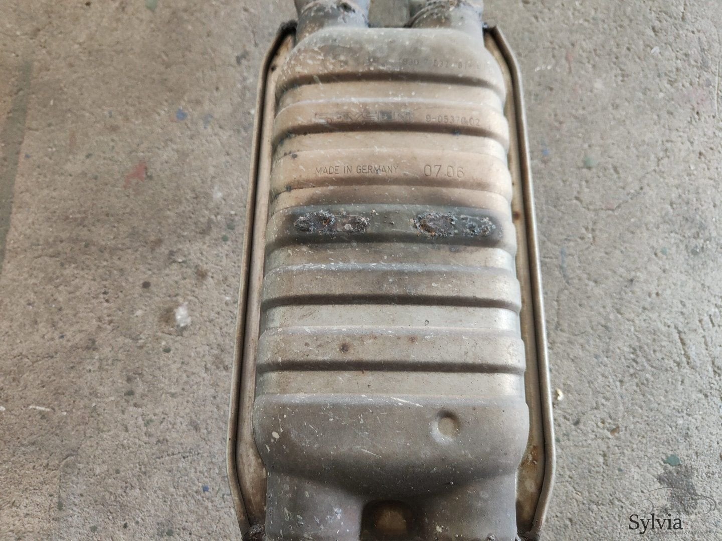 Uitlaat middendemper BMW 6 serie E63 E64  +LCi 7532181, Gebruikt, -, -, Ophalen of Verzenden