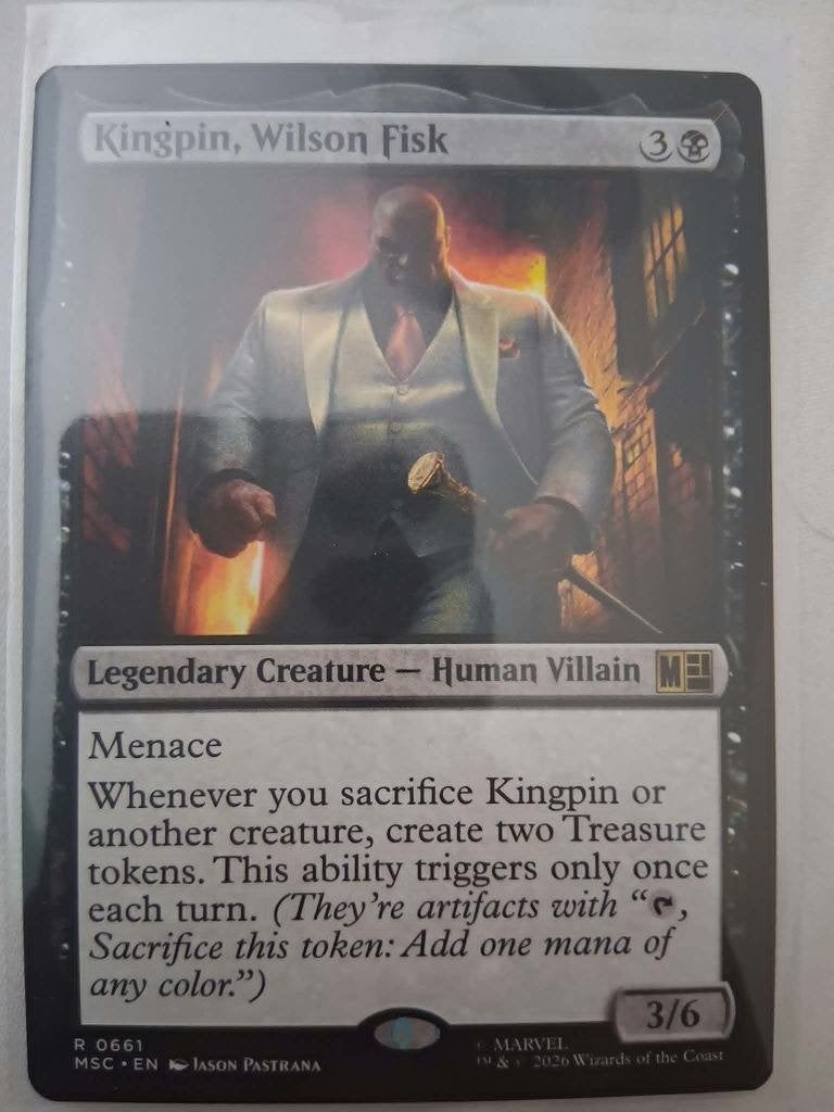21x MTG Marvel kaarten MINT (o.a. Kingpin & Full-Art Land), Verzenden, Nieuw, Meerdere kaarten