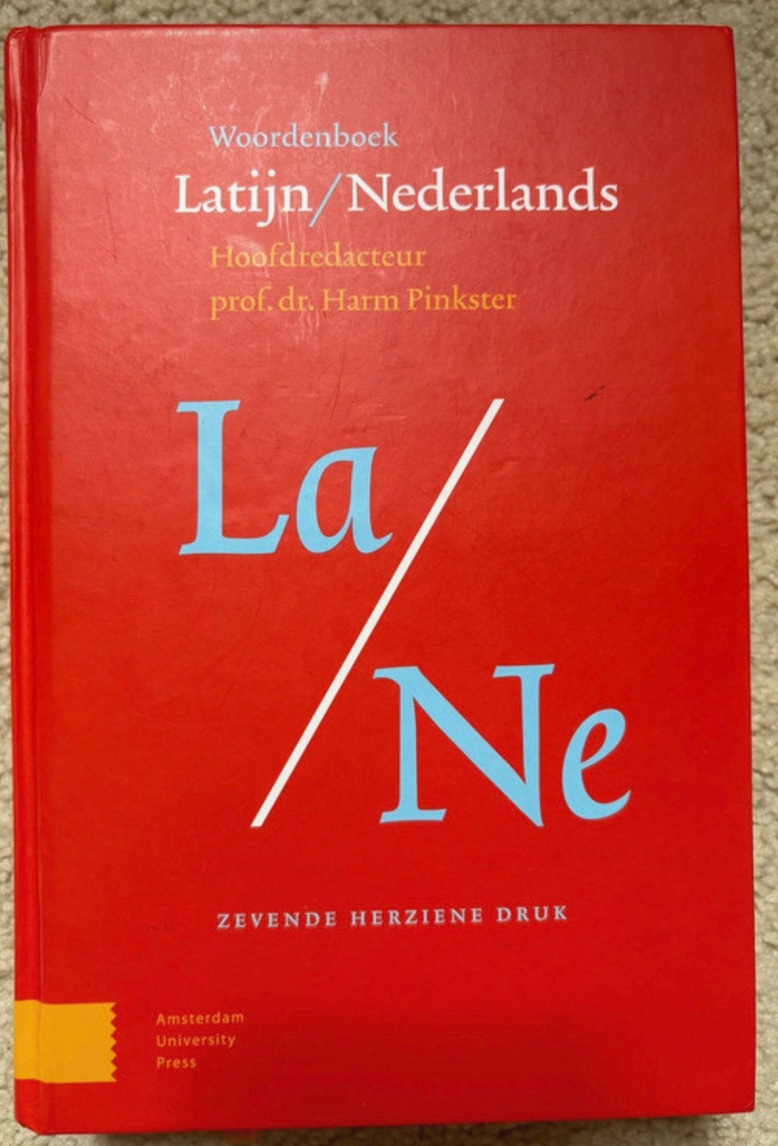 Woordenboek Latijn Nederlands 7e herziene druk, Boeken, Ophalen of Verzenden, Zo goed als nieuw, Overige uitgevers, Latijn