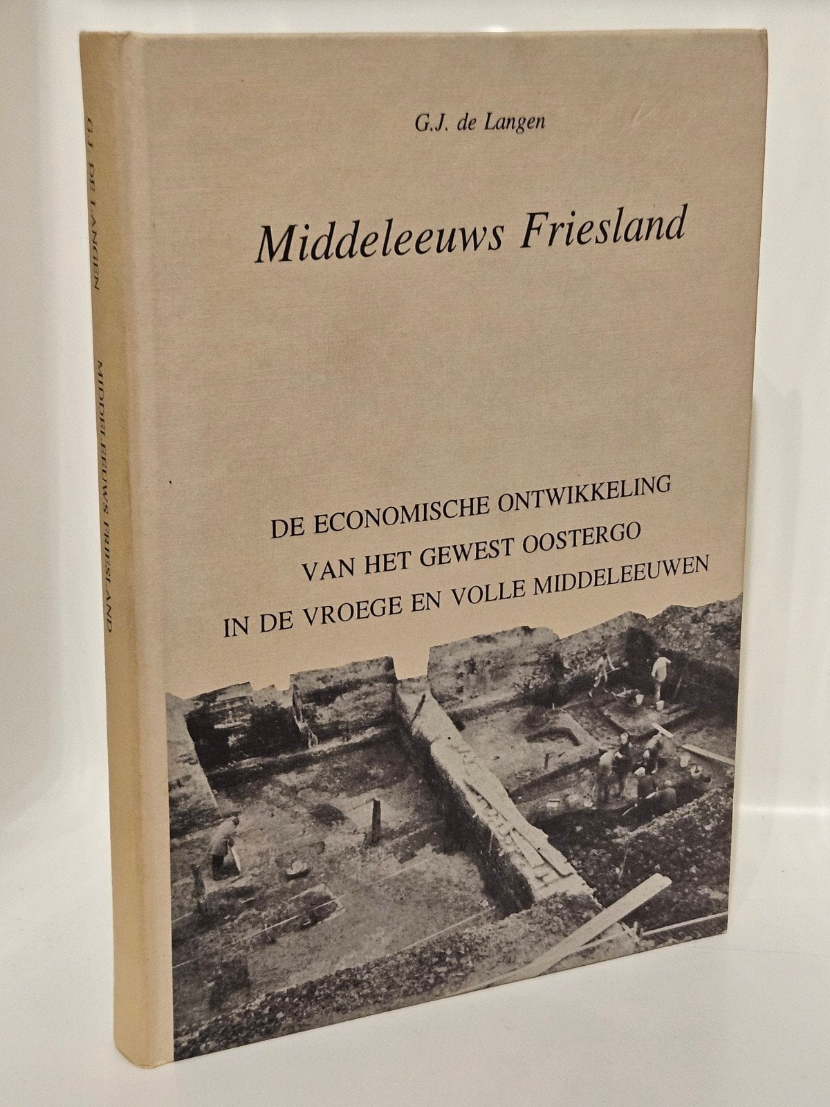 Middeleeuws Friesland G.J. de Langen zeldzaam, Verzenden, Gelezen, G. J. de Langen