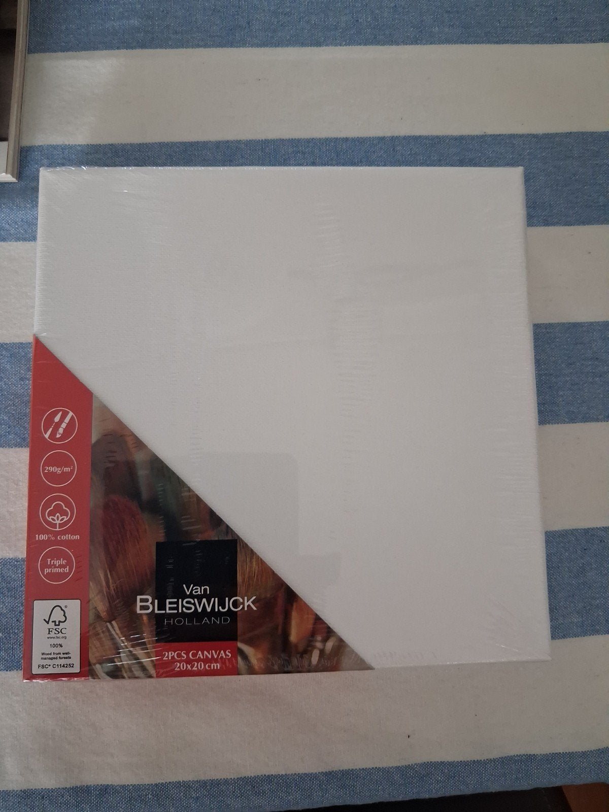 Schildersdoek van Bleiswijk Holland nieuw in plastic, Ophalen, Nieuw, Doek