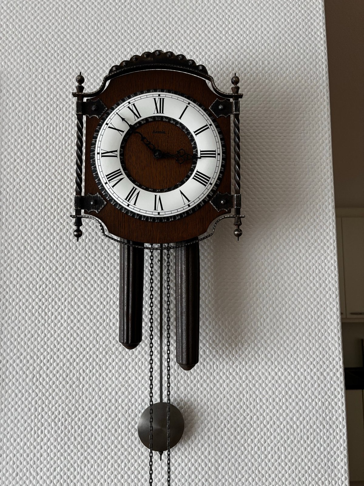Hermle Antieke Wandklok met Slinger - Klassiek Design, Ophalen