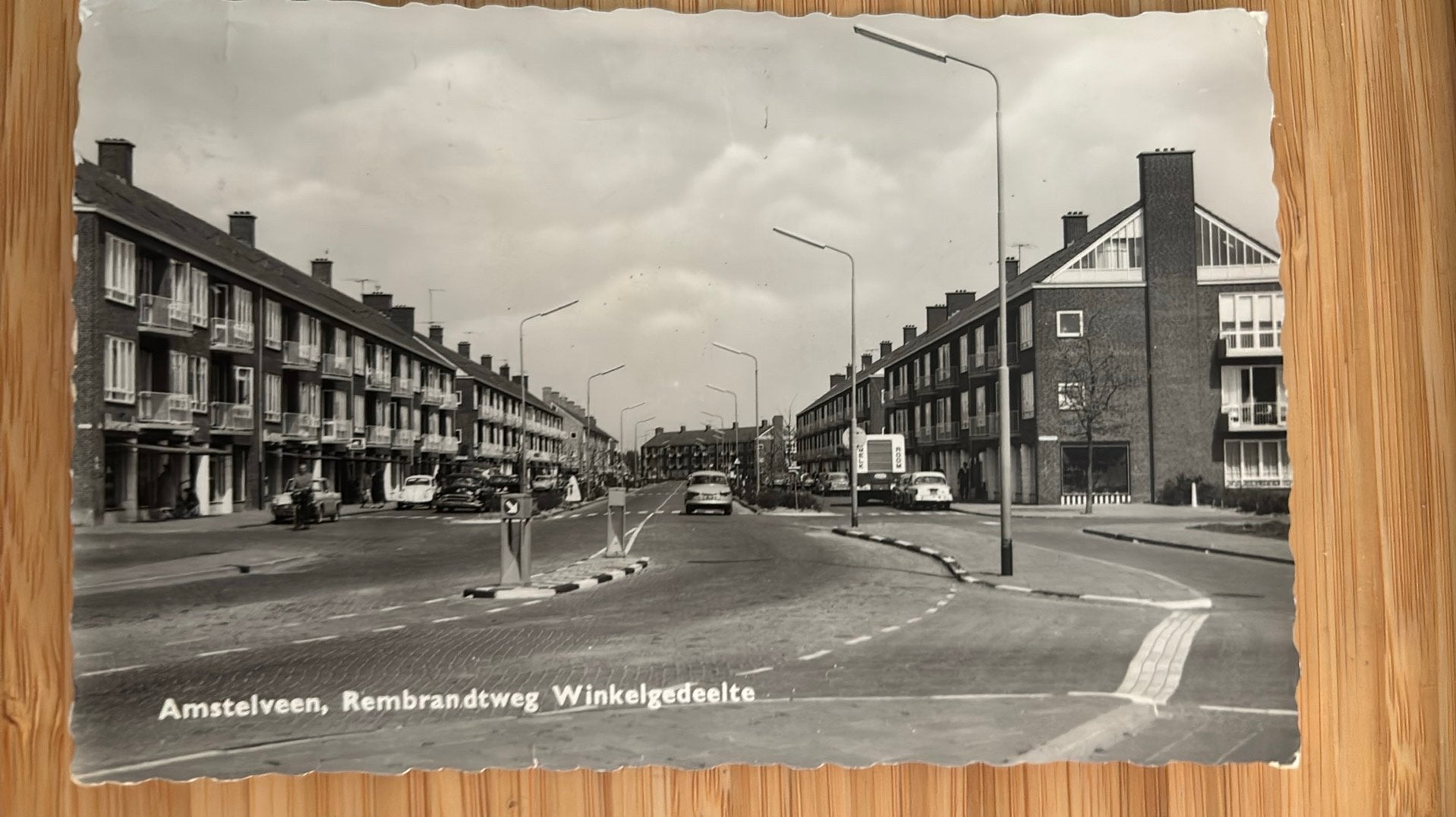 Amstelveen bij Amsterdam 1963 Rembrandtweg, Ophalen of Verzenden, 1960 tot 1980, Gelopen, Noord-Holland