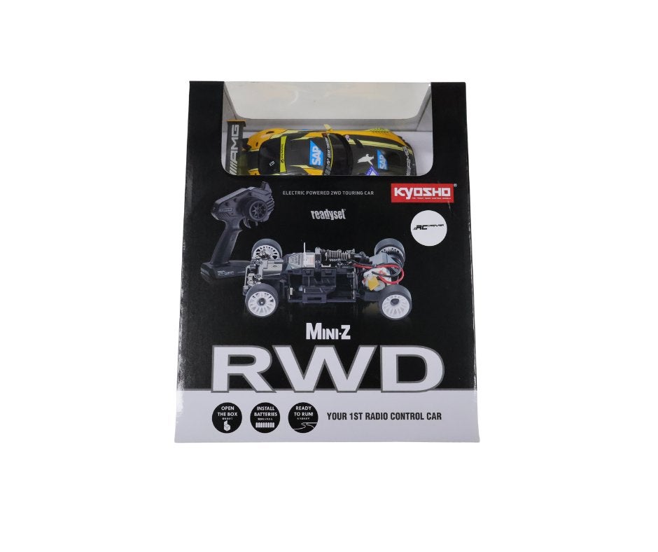 Kyosho Mini-Z RWD Mercedes AMG GT3 24h NBG No4 2018, Elektro, Nieuw, Ophalen of Verzenden, Auto onroad