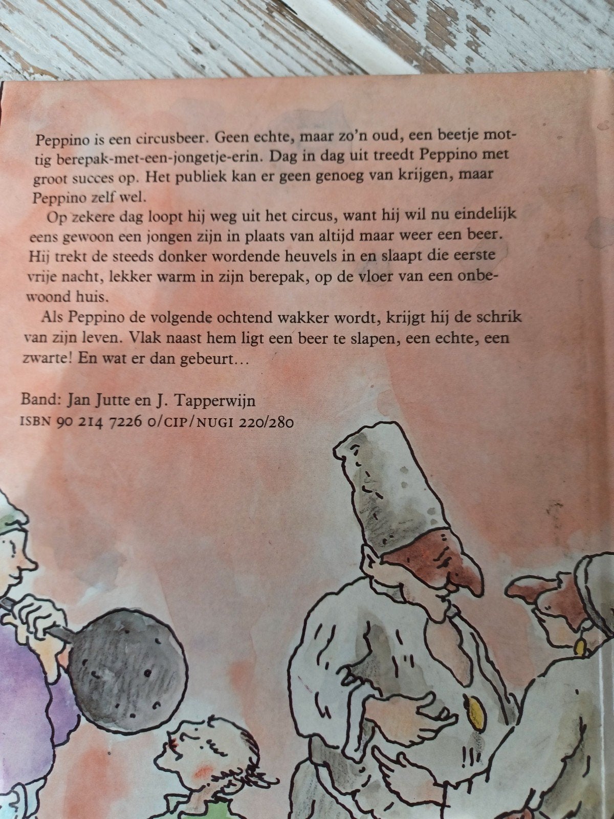Peppino: Bekroond met Zilveren Griffel 1991, Ophalen of Verzenden, Zo goed als nieuw, Jan Jutte en J. Tapperwijn, Fictie algemeen