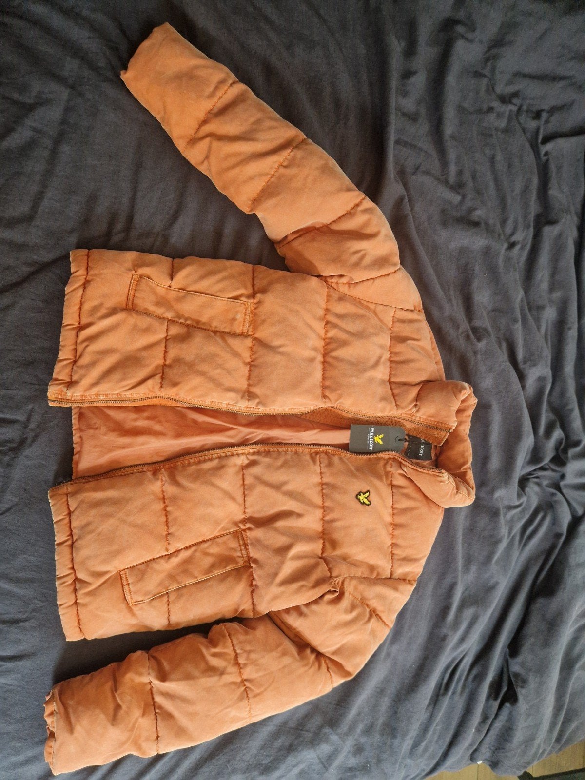 winterjas, Maat 48/50 (M), Nieuw, Oranje, Ophalen of Verzenden