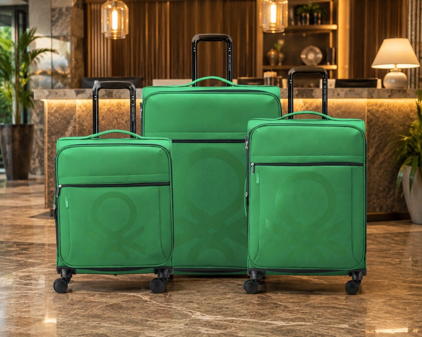 NIEUW! Delsey Paris kofferset trolley 3-delig, Ophalen of Verzenden, Nieuw, Zacht kunststof, Wieltjes