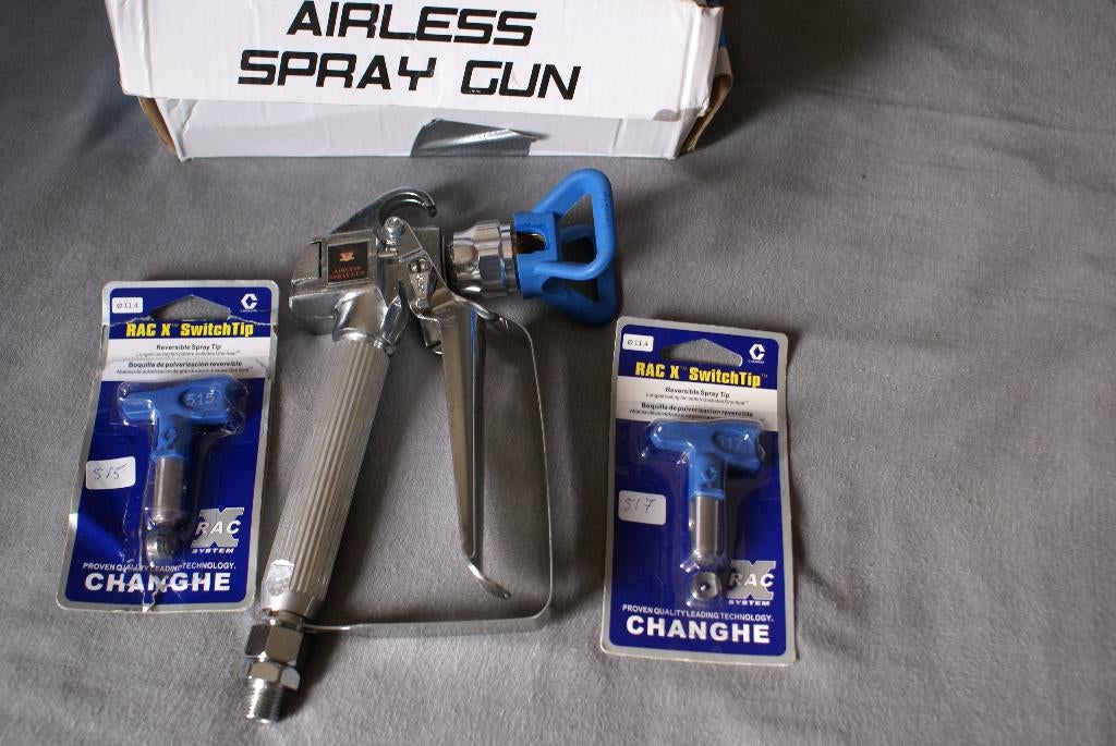 Super airlesspuitpistool met RAC-X Tipset, Ophalen of Verzenden, Nieuw