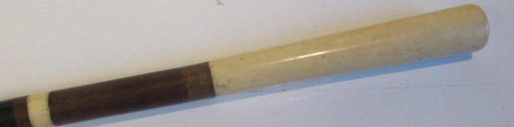 antieke wandelstok met handvat en ornament in been ws11, Verzenden