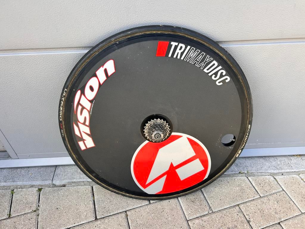 Vision Trimax disc vol wiel tijdrit, Fietsen en Brommers, Fietsonderdelen, Ophalen, Wiel