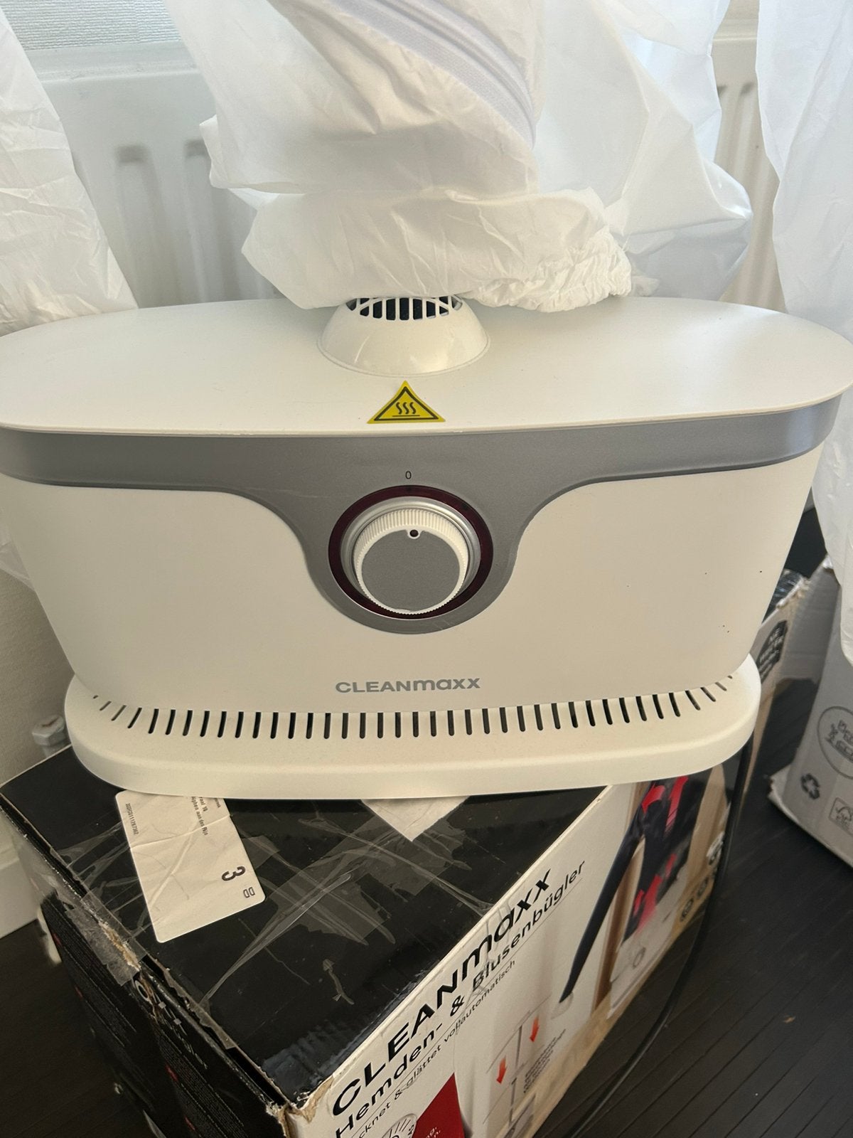 CLEANMAXX Hemden- & Blusenbügler - Kledingstomer, Witgoed en Apparatuur, Ophalen of Verzenden, Zo goed als nieuw, Kledingstomer