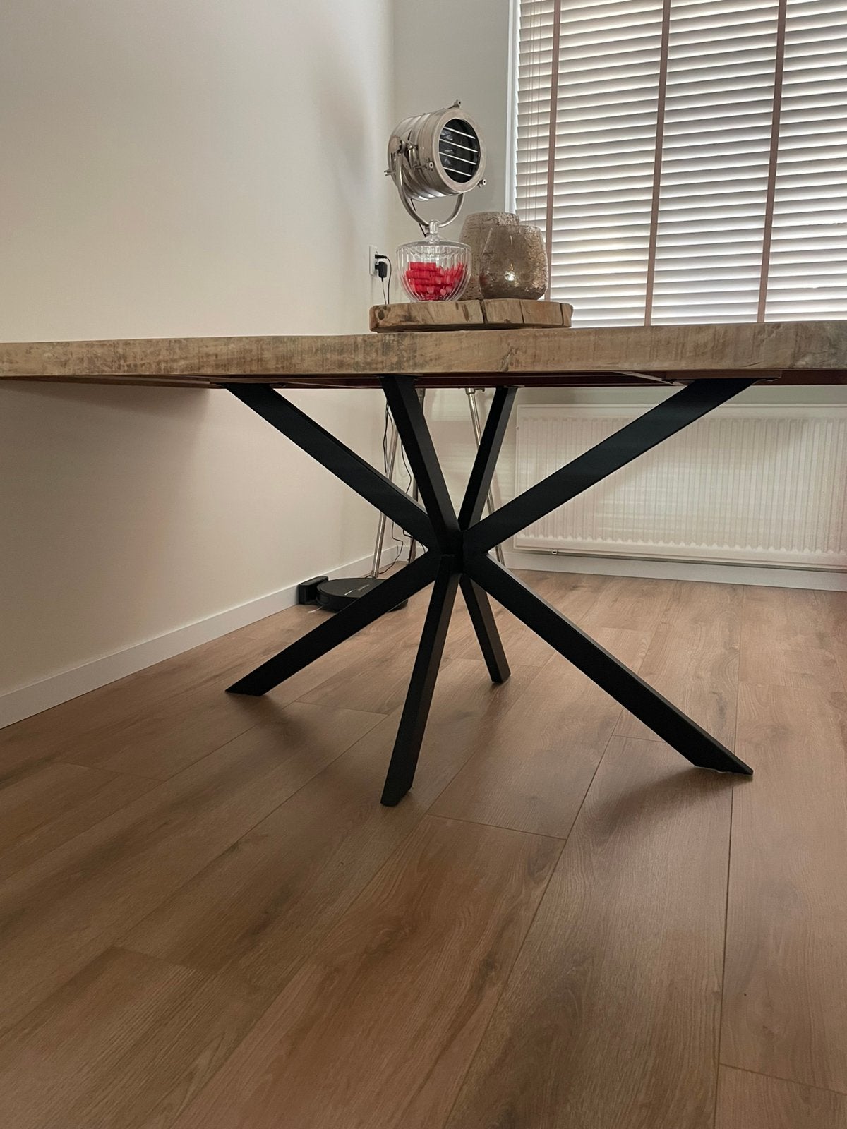 Tafelpoot spin/matrix, Ophalen, Zo goed als nieuw, Overige vormen, 50 tot 100 cm
