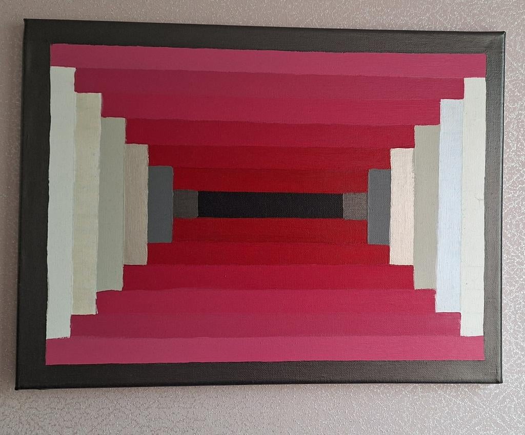In de verte, Huis en Inrichting, Woonaccessoires | Spiegels, Ophalen of Verzenden, Rechthoekig, Minder dan 50 cm, Minder dan 100 cm
