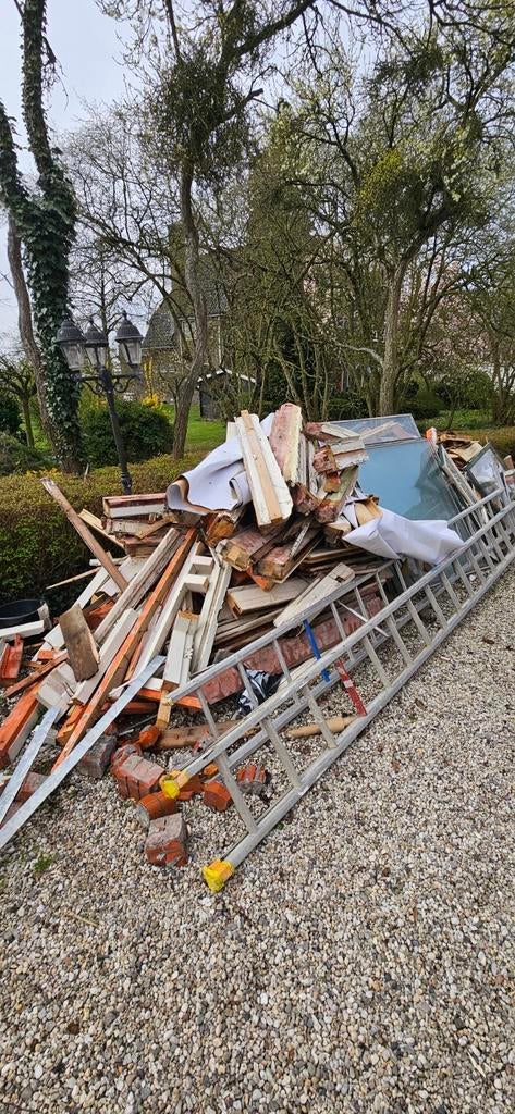 Sloophout brandhout, Minder dan 25 mm, Ophalen of Verzenden, Pallet, Minder dan 200 cm