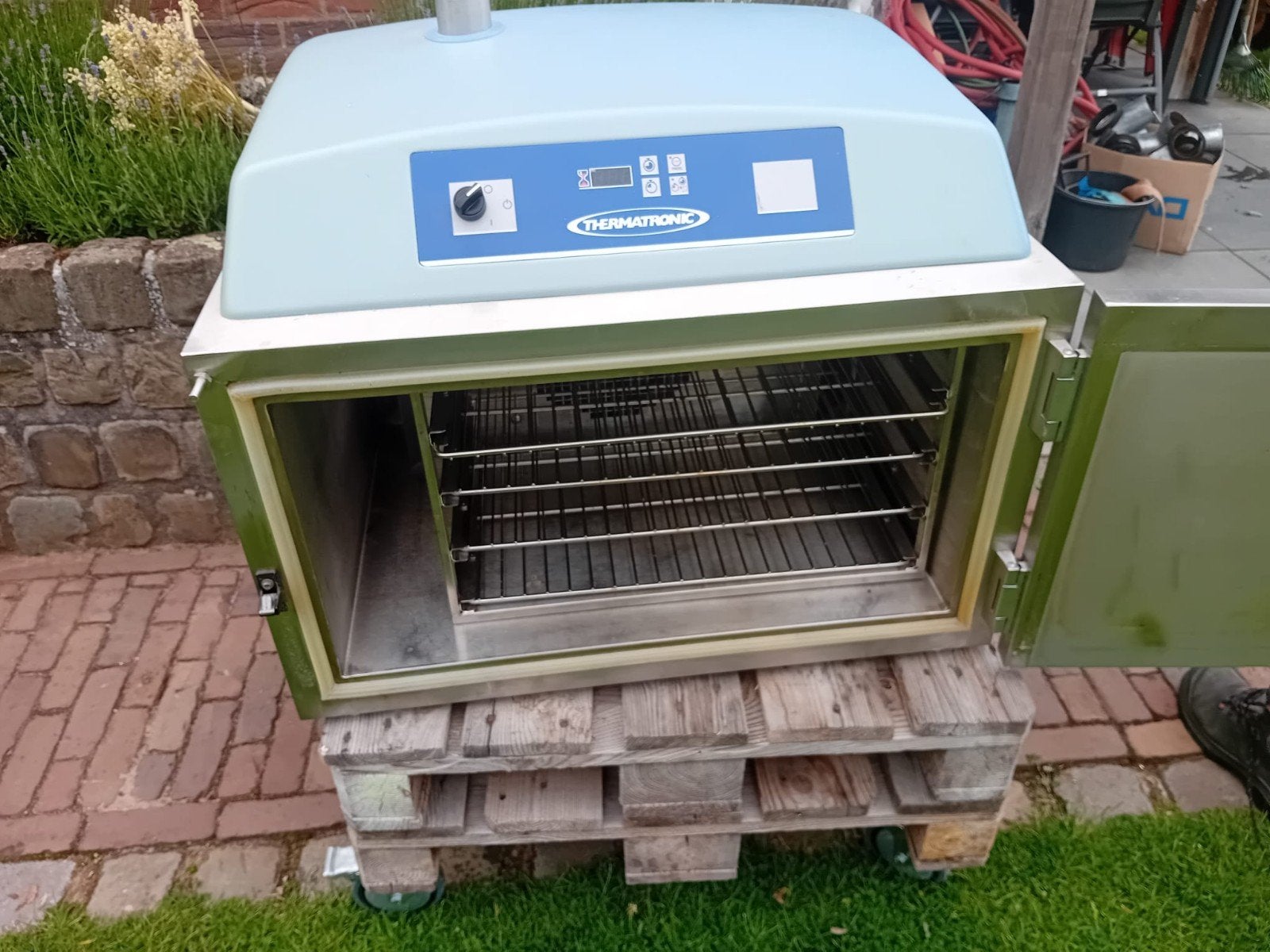 Thermatronic regeneratieoven, Witgoed en Apparatuur, Ophalen, Gebruikt, 4 kookzones, Inductie