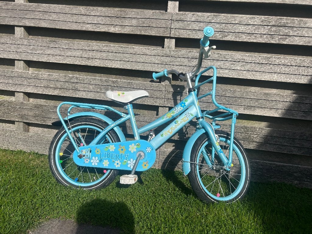 Volare Liberty meisjes kinderfiets, 16 inch, Ophalen, Terugtraprem, Gebruikt, Volare
