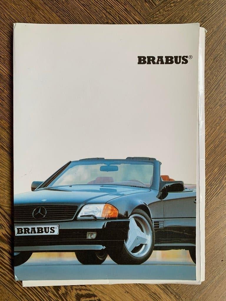 Complete map Mercedes-Benz Brabus 1991 zgan!, Zo goed als nieuw, Mercedes-Benz, Mercedes, Ophalen of Verzenden