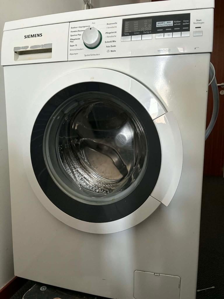 SIEMENS washing machine for sale, Witgoed en Apparatuur, Wasmachines, Gebruikt, Voorlader, 6 tot 8 kg, Minder dan 85 cm, 1200 tot 1600 toeren