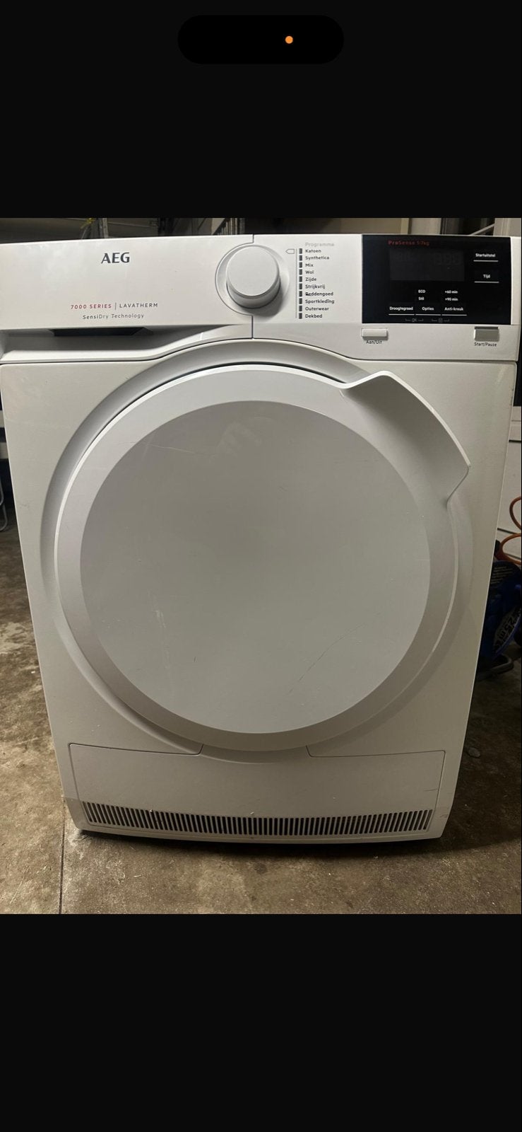 AEG Lavatherm 7000 Series Droger - Display Defect, Witgoed en Apparatuur, 6 tot 8 kg, Ophalen of Verzenden, Voorlader, Niet werkend