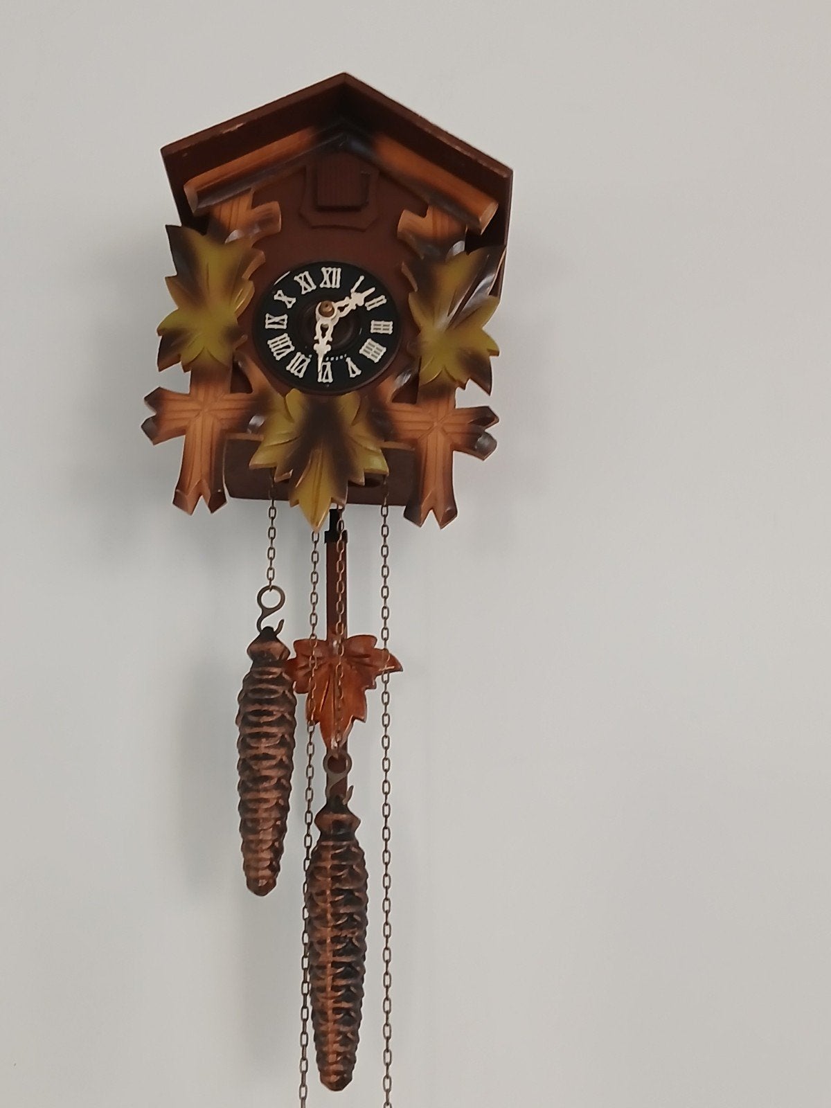 Traditionele Koekoeksklok met Bladmotief, Ophalen of Verzenden