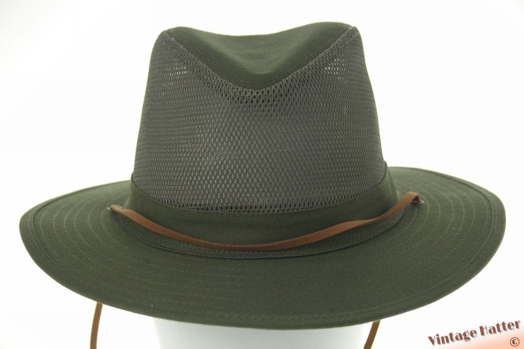 Australische ventilerende outdoorhoed leger groen 58 - 61, Ophalen of Verzenden, Nieuw, 58 cm (L, 7¼ inch) of meer, Hoed