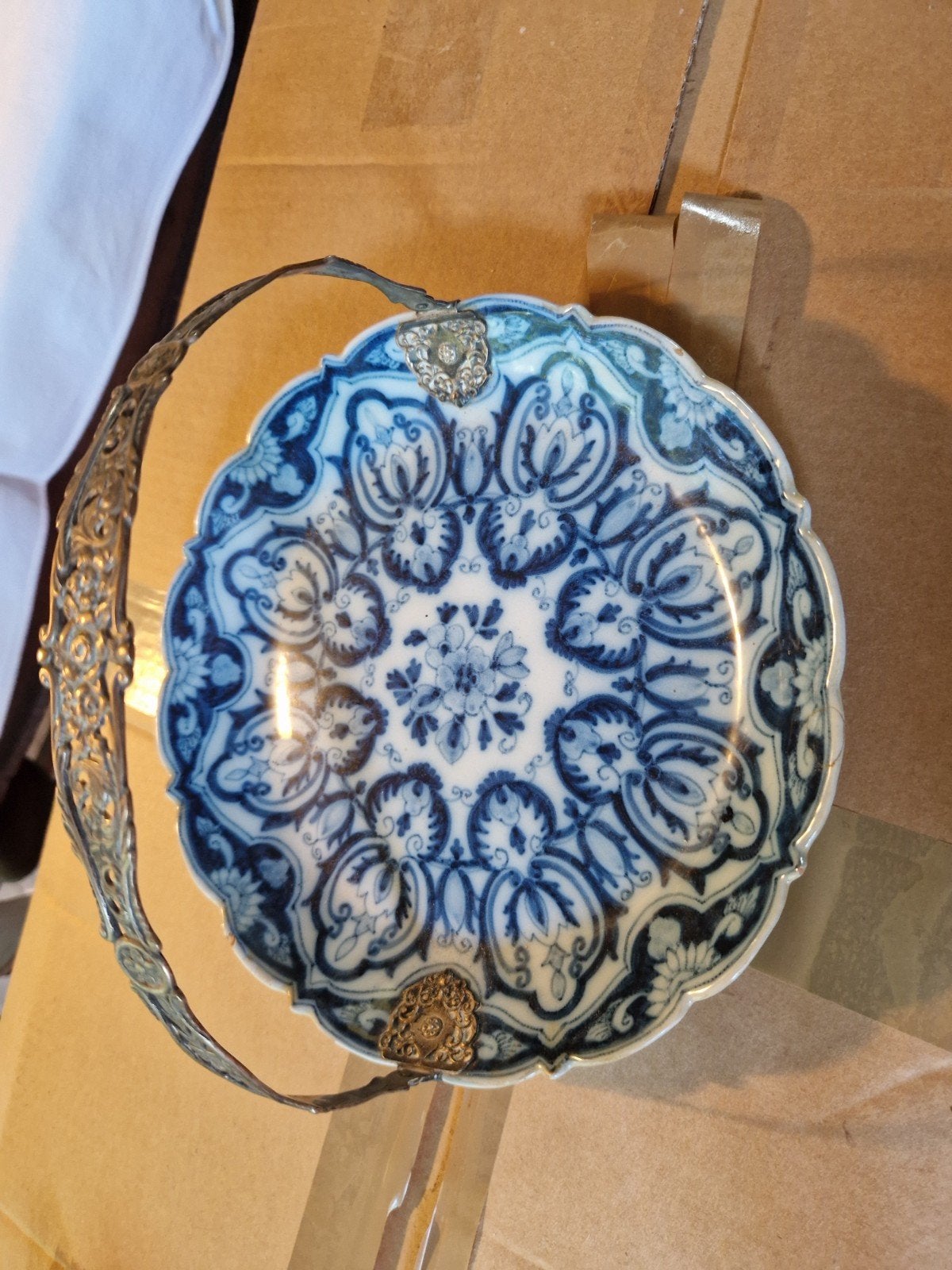 Bonbonschaal Hengselkorfje, Antiek en Kunst, Ophalen