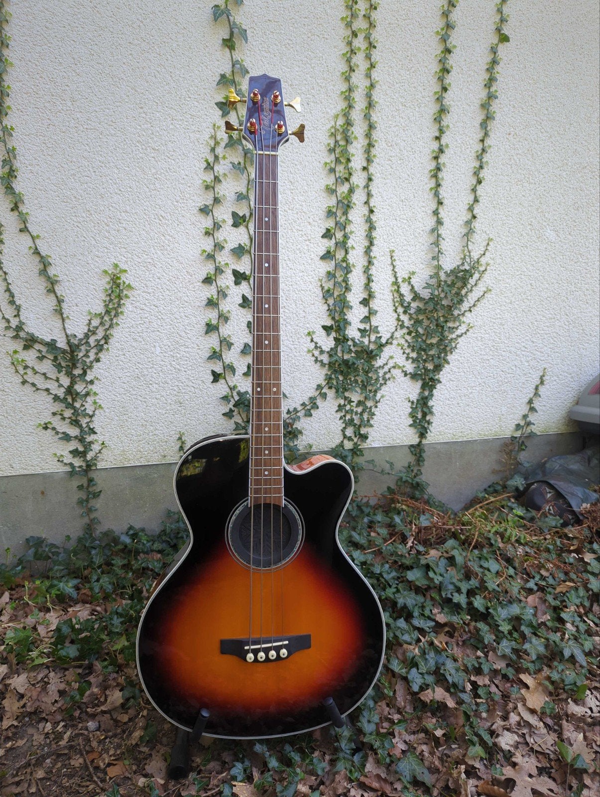 Takamine GB72CE-BSB Elektrisch-akoestische Basgitaar, Muziek en Instrumenten, Ophalen, Gebruikt, Elektrisch