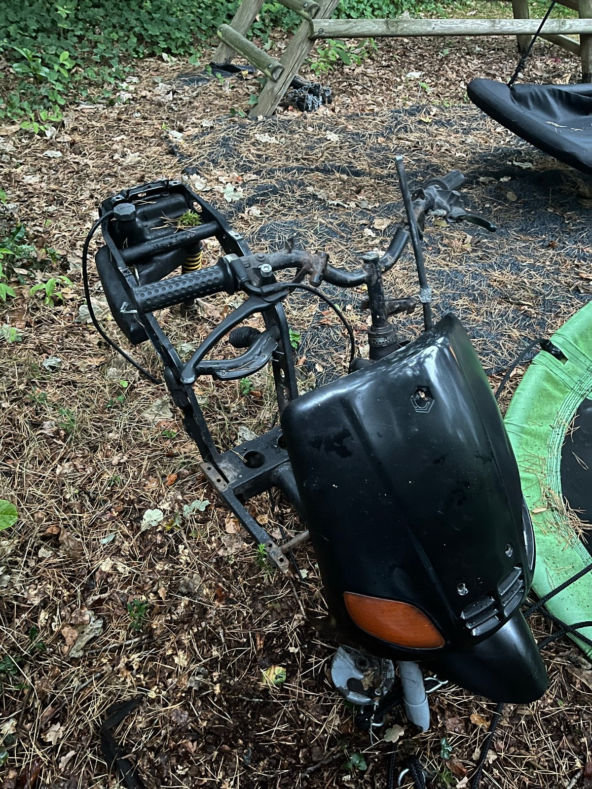 Zip type 2 frame met Duitse papieren, Ophalen, Gebruikt, Frame, Piaggio
