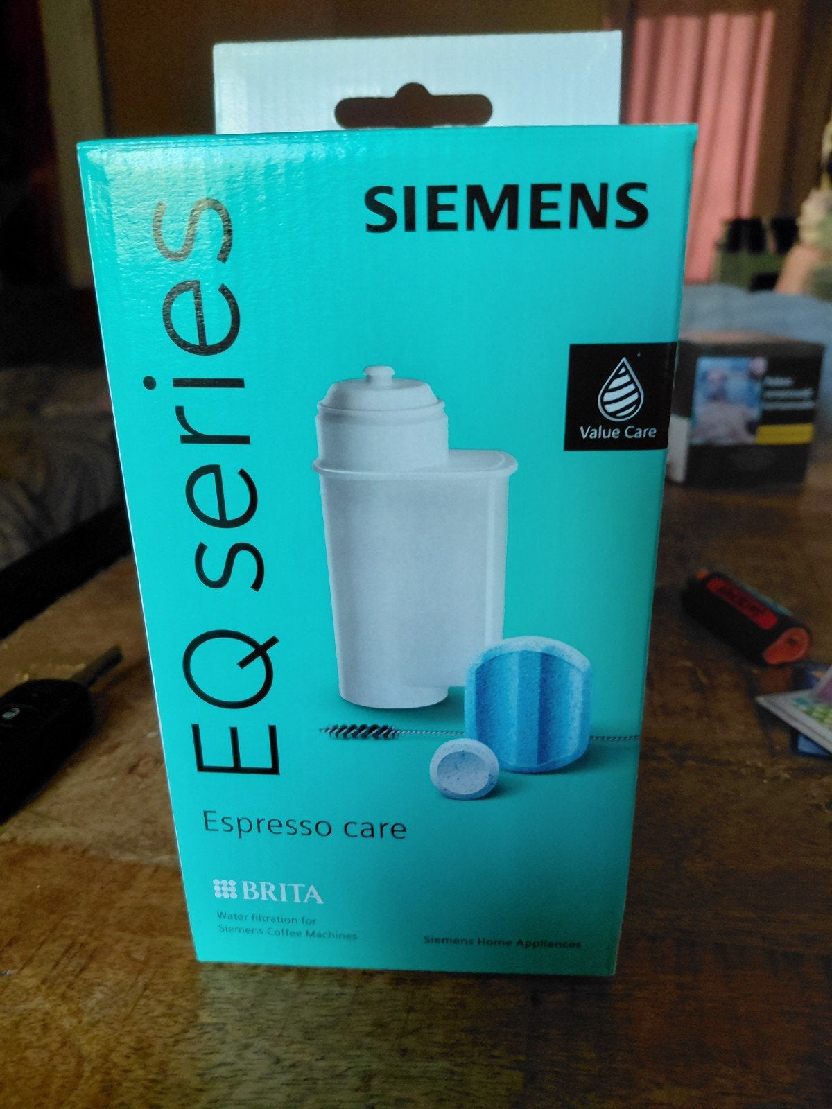 Siemens EQ series Espresso care Brita waterfilter, Ophalen of Verzenden, Nieuw
