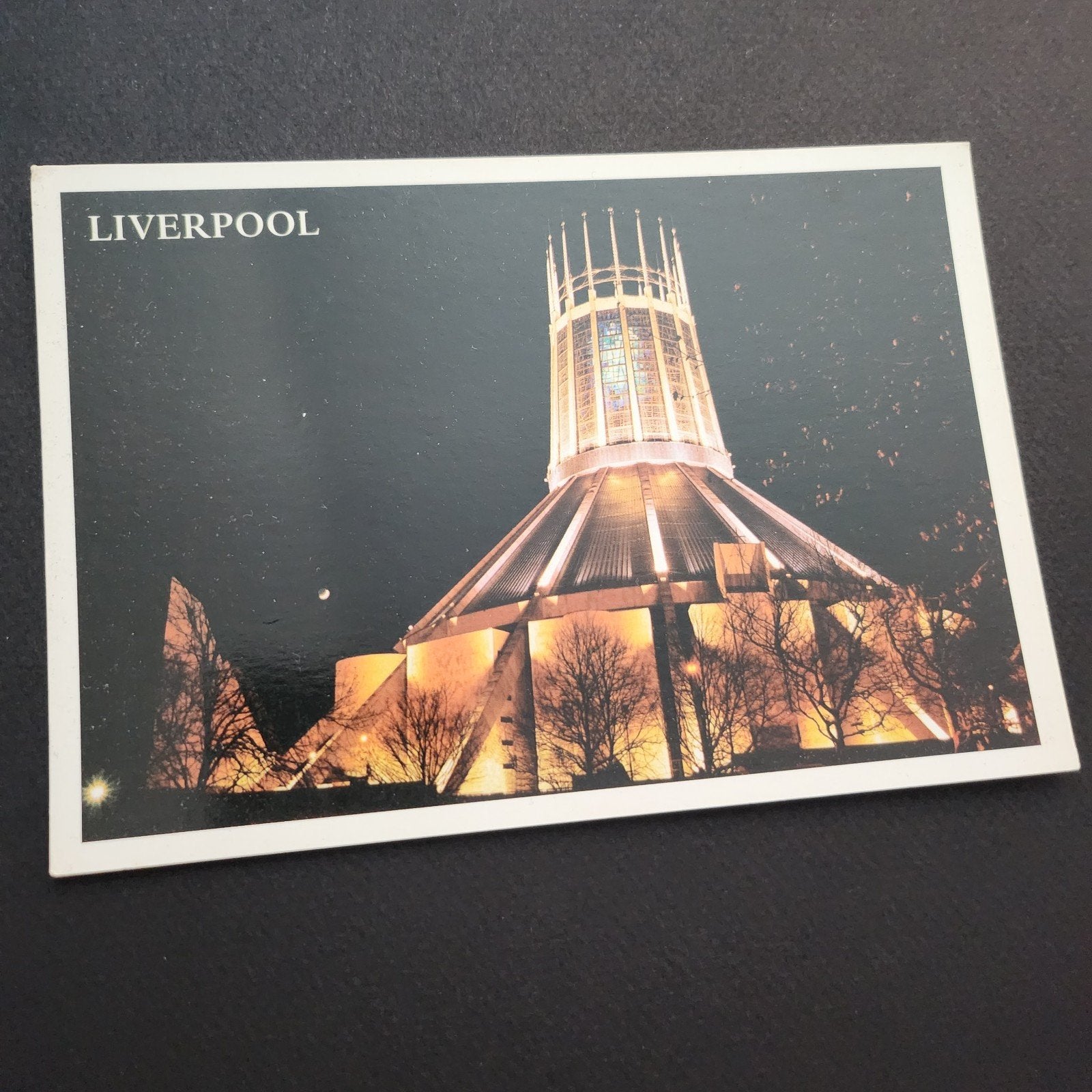 Ansichtkaart Liverpool - Metropolitane Kathedraal, Verzenden, 1980 tot heden, Ongelopen, Engeland