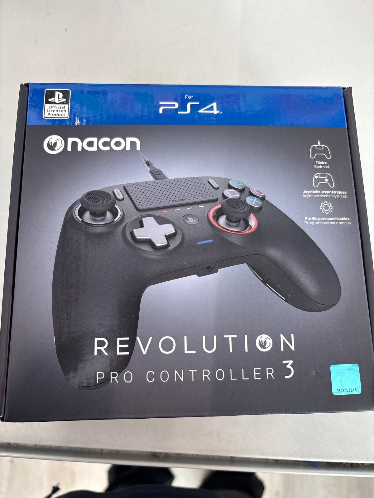 Nacon Revolution Pro Controller 3 PS4 - Nieuw & Ongeopend, Ophalen of Verzenden, Nieuw, Met 1 controller, Pro