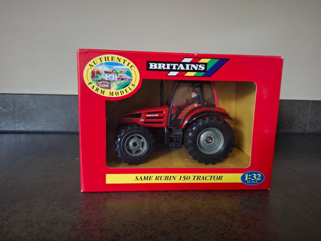 Britains, Same Rubin 150, Ophalen of Verzenden, Zo goed als nieuw, Tractor of Landbouw, Britains
