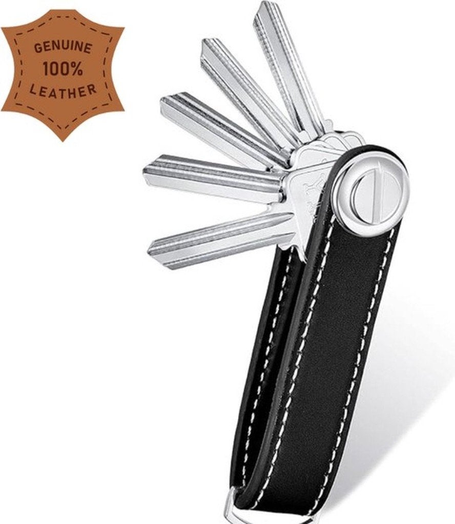 Partij Sleutelorganizer Sleutelhanger 100% echt leer, Sieraden, Tassen en Uiterlijk, Portemonnees, Ophalen, Nieuw, Overige kleuren