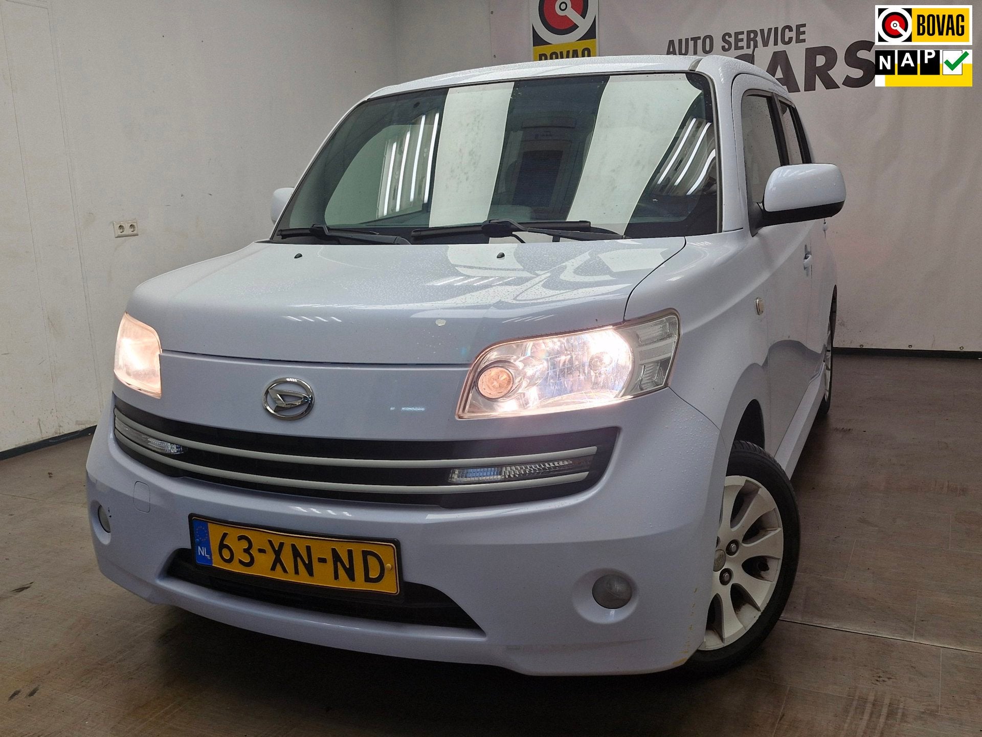 Daihatsu Materia 1.5 Soul NAP ! PANO ! AIRCO ! AUTOMAAT ! AP, Auto's, Wit, Origineel Nederlands, 1000 kg, 550 kg