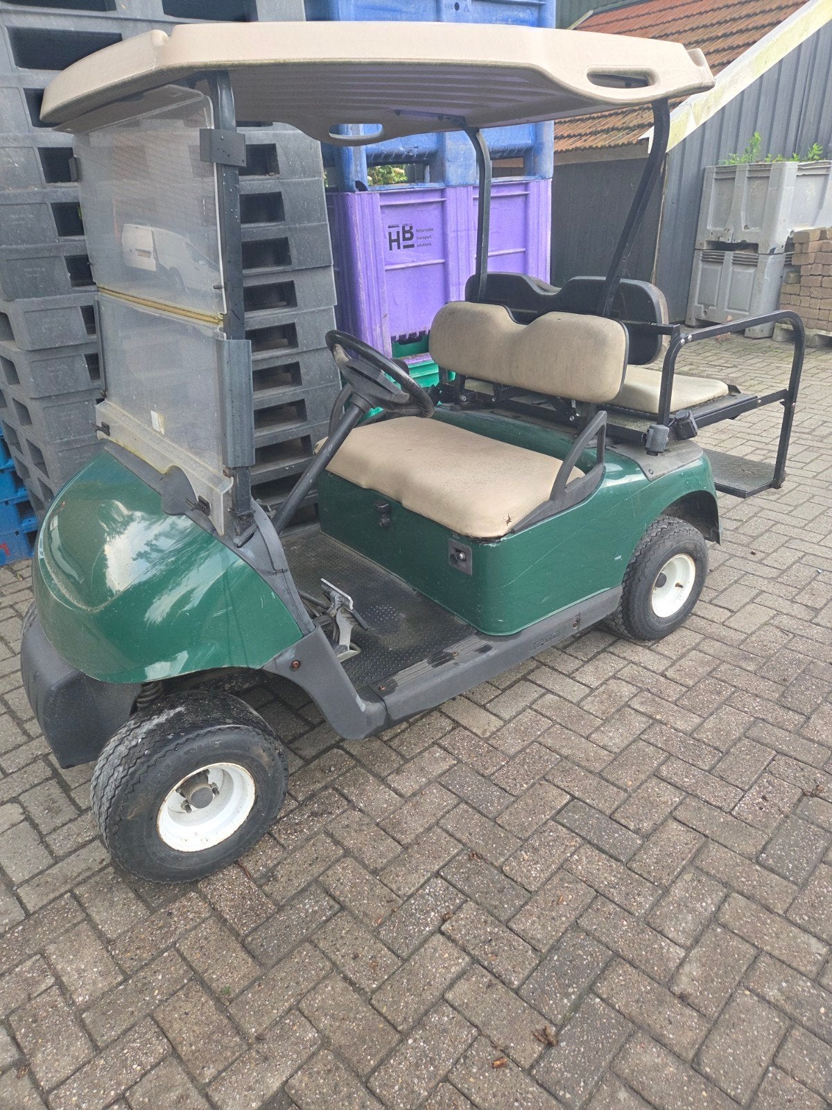 Golfcar EZGO clubcar benzine, Ophalen, Gebruikt, Golfkar