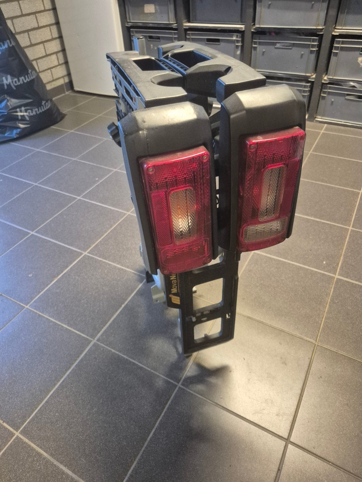 Movanext fietsendrager, Ophalen, 2 fietsen, Gebruikt, Trekhaakdrager