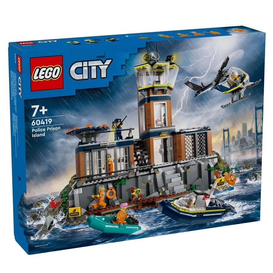 LEGO City 60419 Politiegevangeniseiland * ’t LEGOhuis *, Lego, Nieuw, Ophalen of Verzenden, X