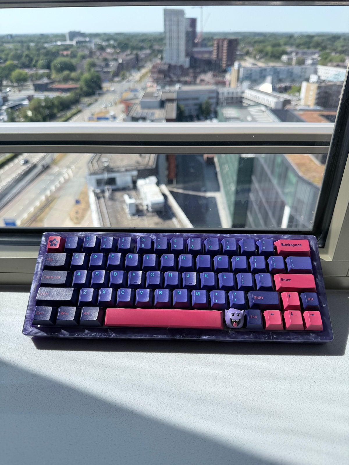Custom Mechanisch Toetsenbord – Cream Black Switches, Ophalen of Verzenden, Zo goed als nieuw