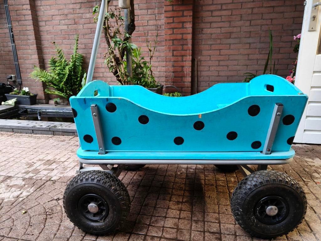 Bolderwagen met luchtbanden, Ophalen