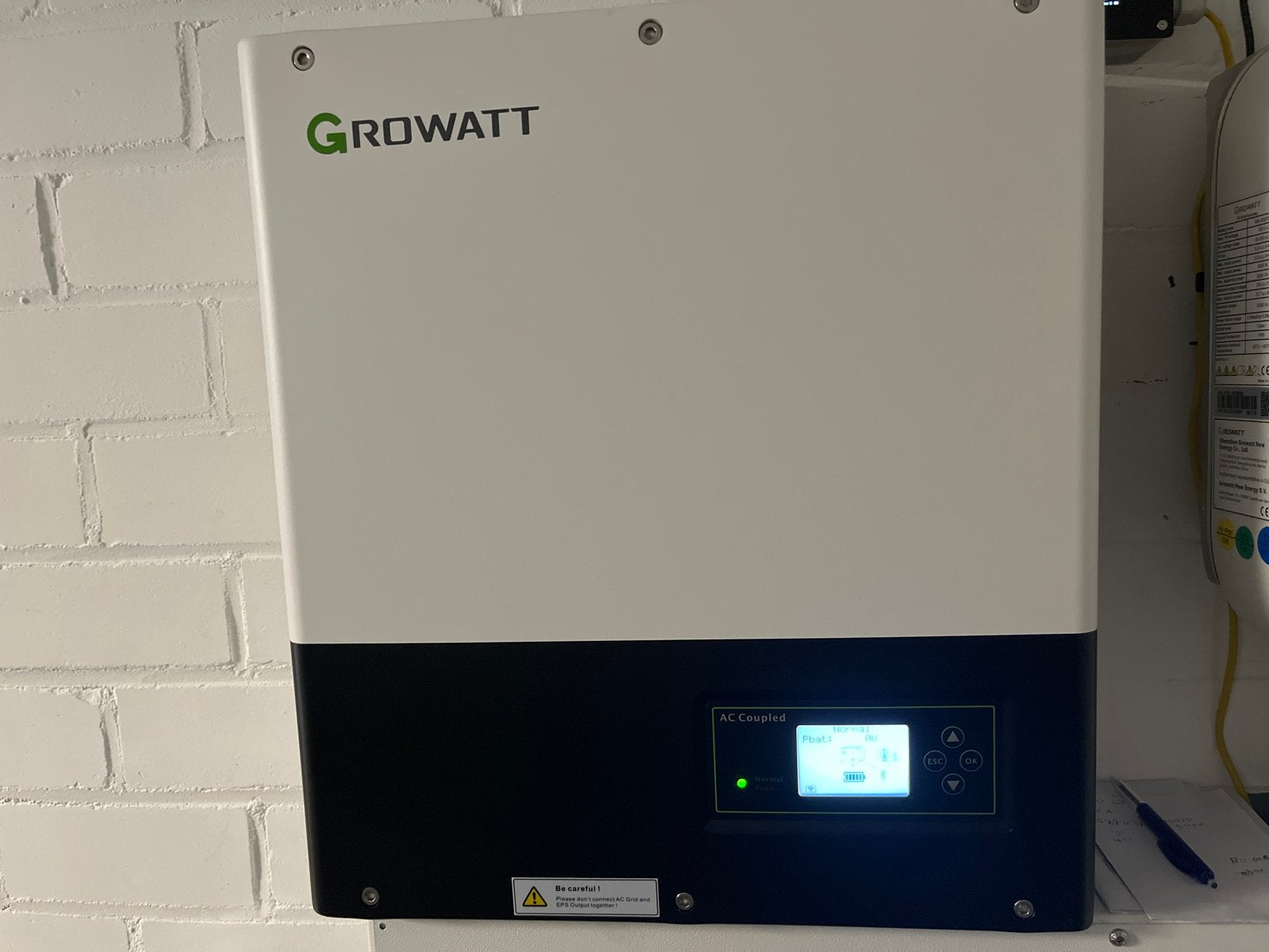 Growatt SPA 3000TL BL AC Gekoppelde Omvormer, Ophalen, Gebruikt, Overige typen, 200 wattpiek of meer