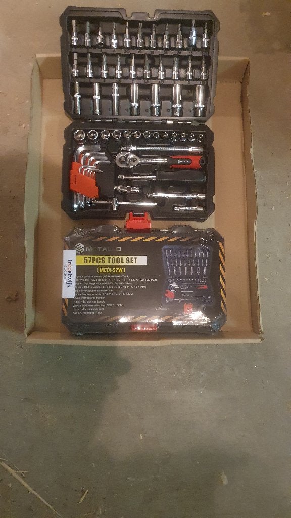 Gereedschapset Metallo Meta-57W, Ophalen of Verzenden, Nieuw