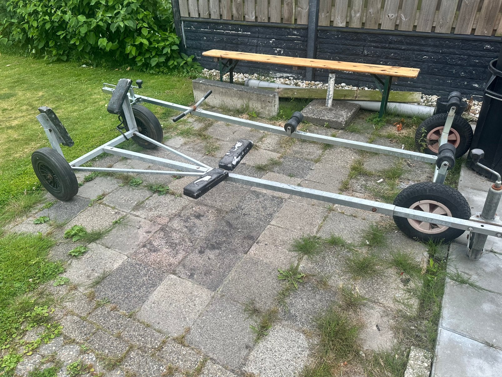 Onderdelen strandtrailer, Watersport en Boten, Ophalen, Zo goed als nieuw