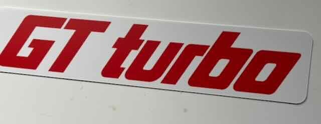 Renaullt GT Turbo  -  showroom  kentekenplaat -, Ophalen of Verzenden, Auto's