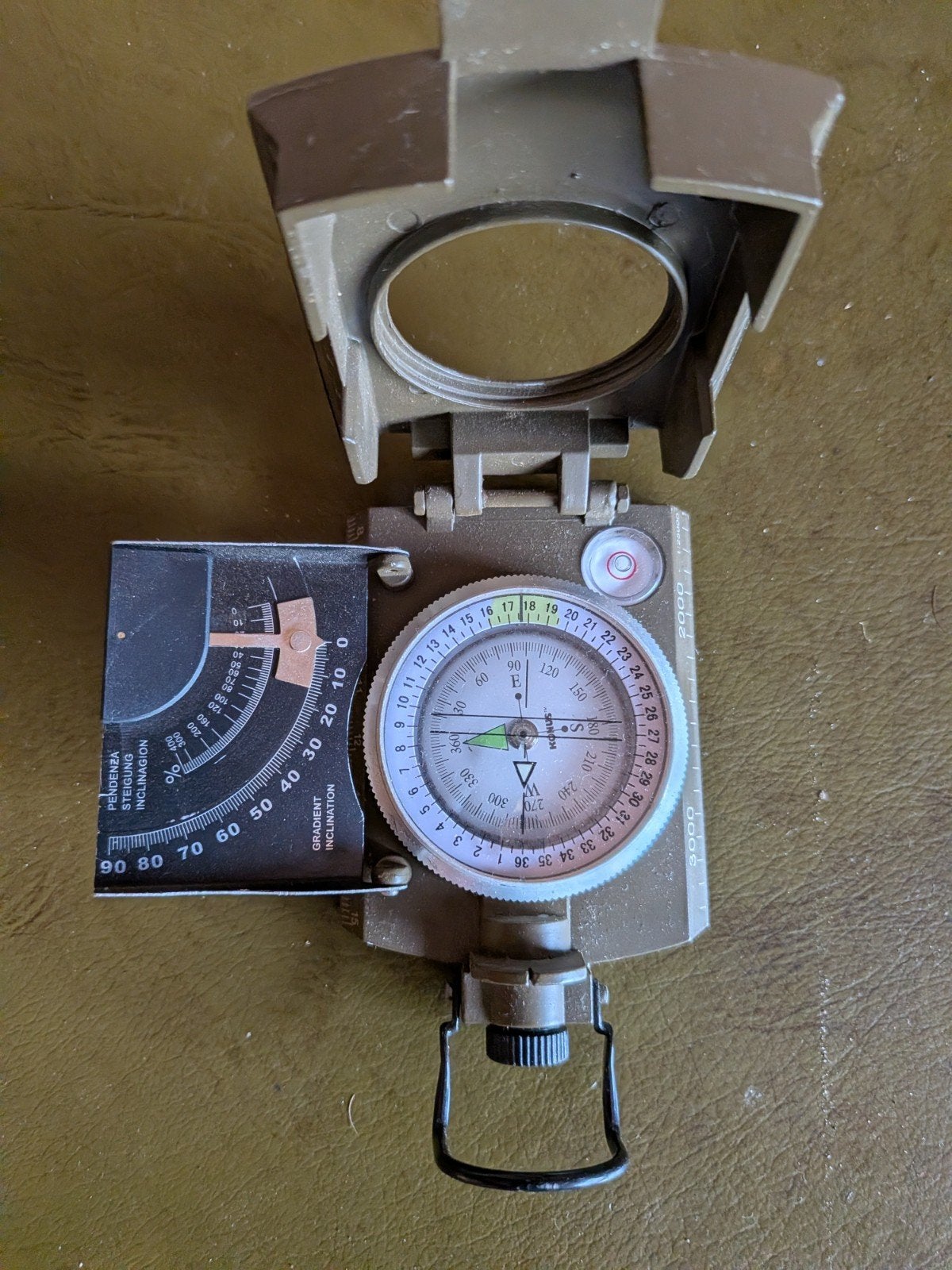 Konustar Kompas - Militair Stijl Kompas voor Navigatie, Ophalen of Verzenden, Zo goed als nieuw