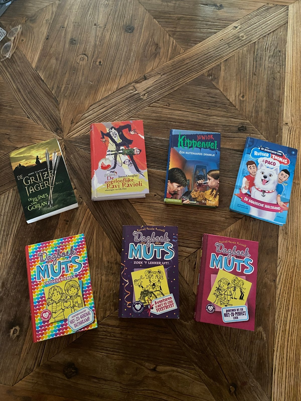 Kinderboekenpakket: De Grijze Jager, Kippenvel, Dagboek van, Ophalen of Verzenden, Gelezen, Fictie algemeen