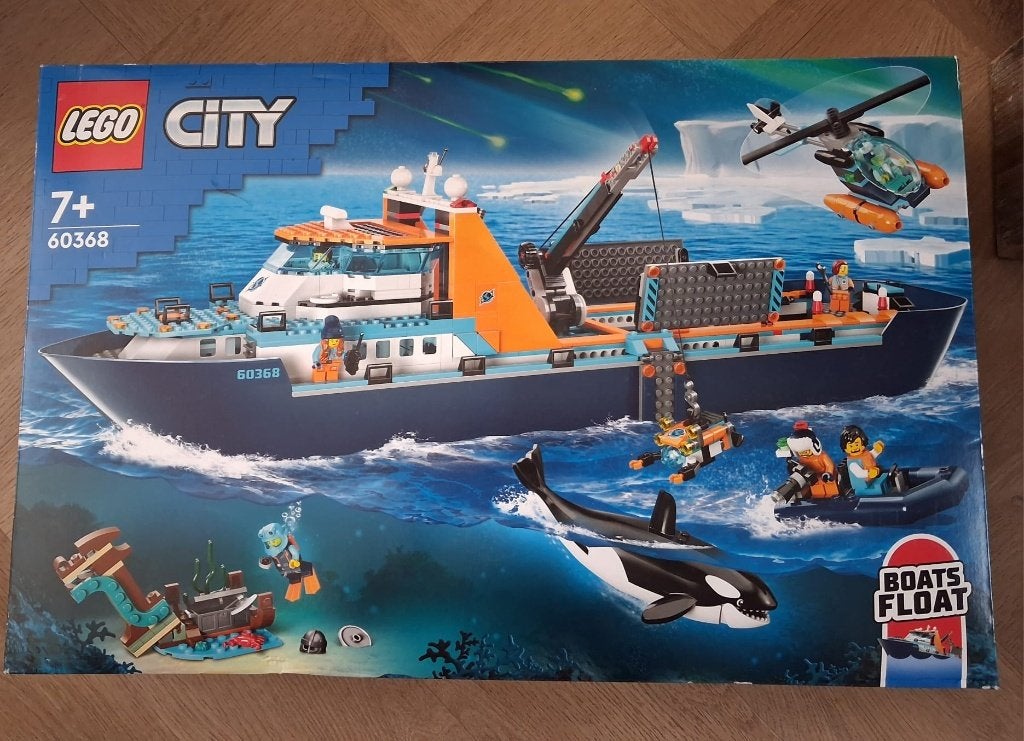 LEGO City poolonderzoeksschip 60368 [NIEUW], City, Nieuw, Ophalen of Verzenden, Complete set
