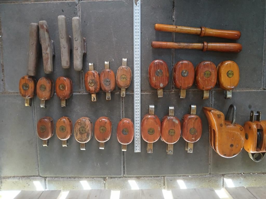 Houten blokken te koop, Ophalen of Verzenden